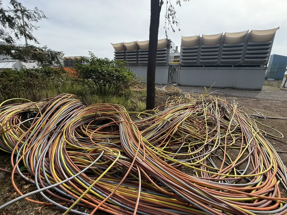 Coils of copper building wire — Concord, CA