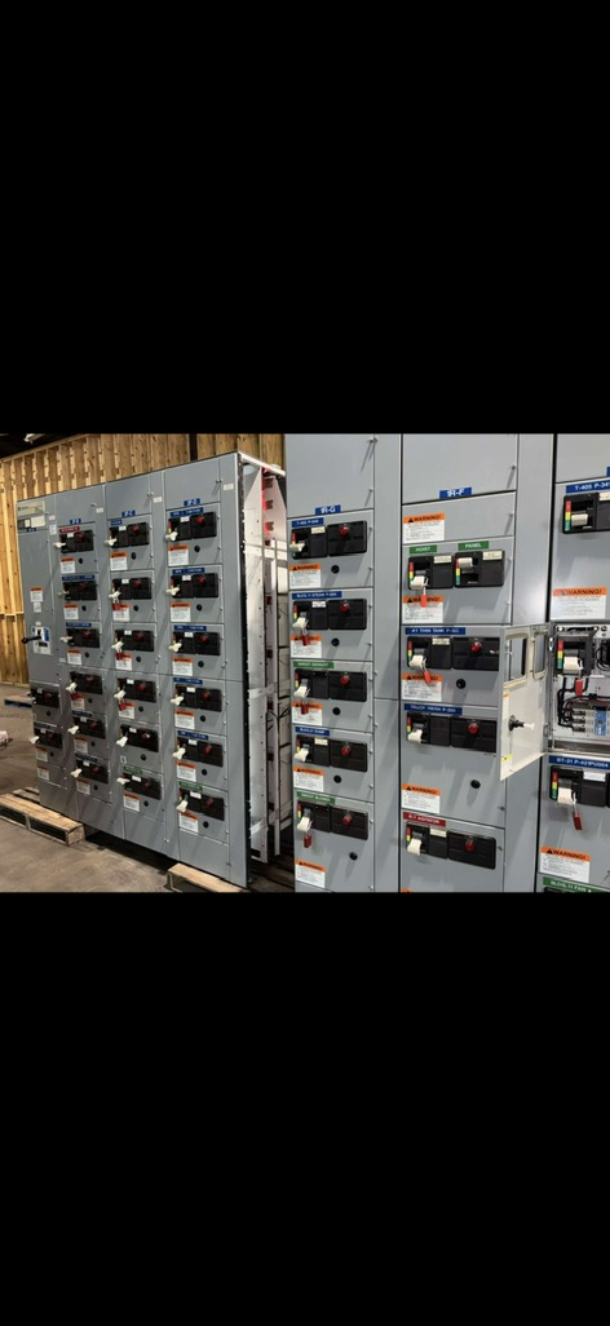 Owner-supplied circuit breakers equipment