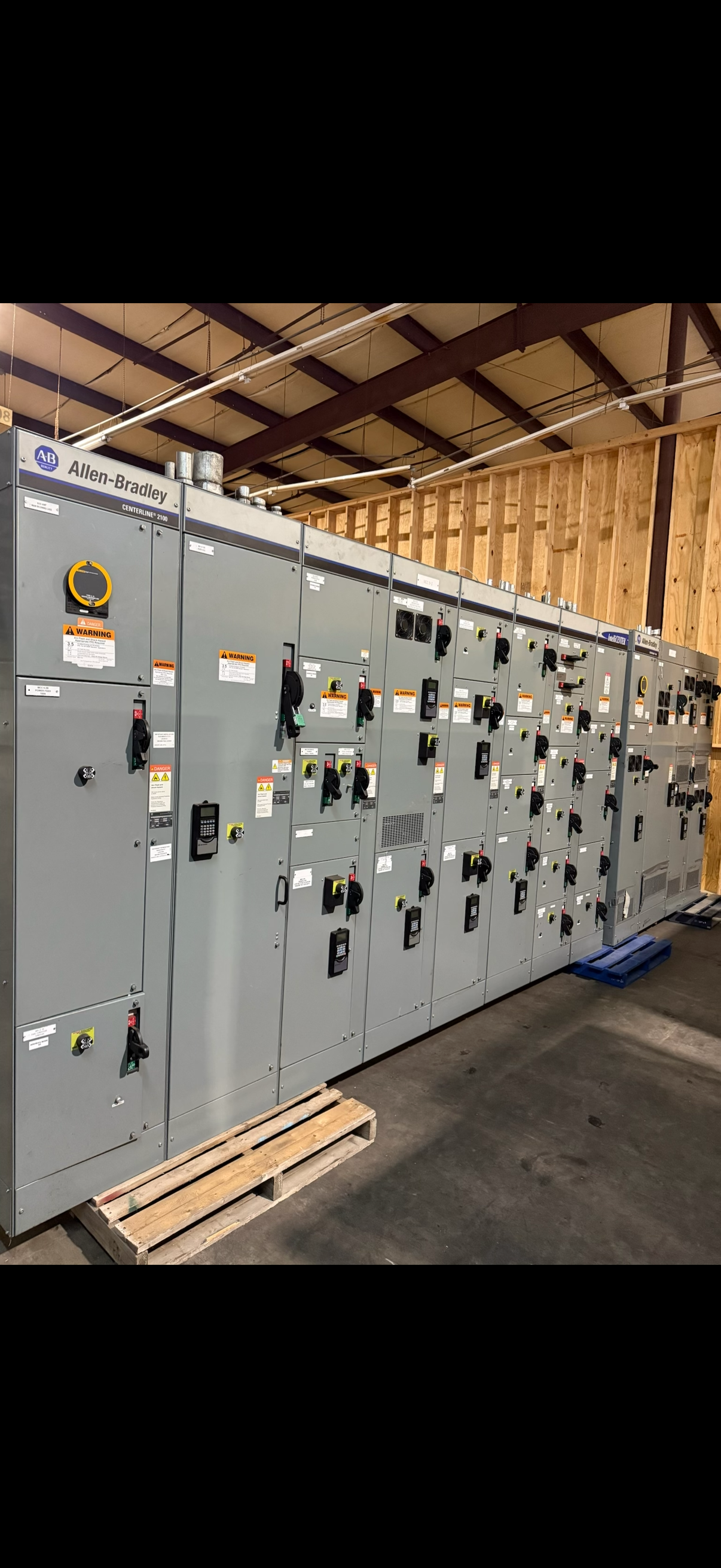 Owner-supplied motor control centers equipment