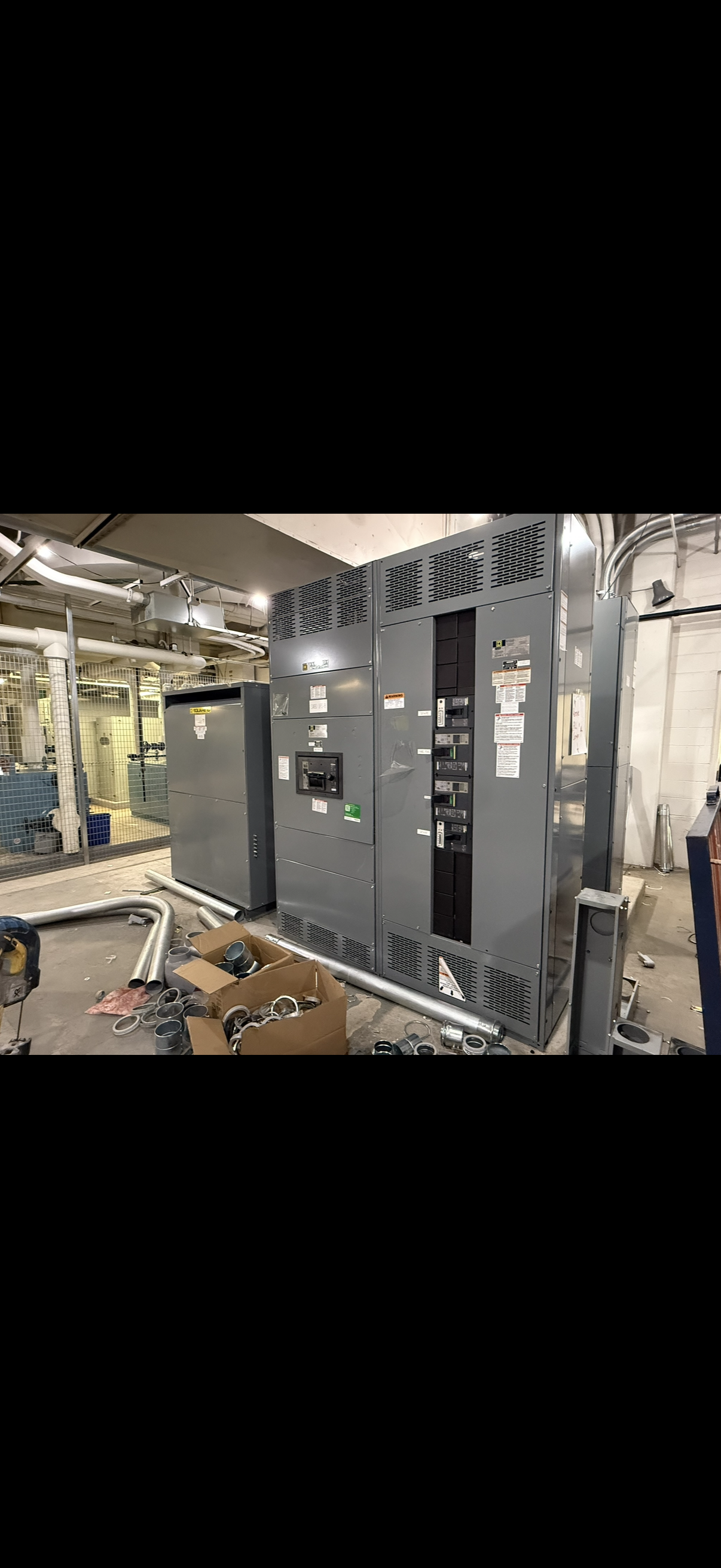 Owner-supplied industrial electrical equipment associated with Seller Resources